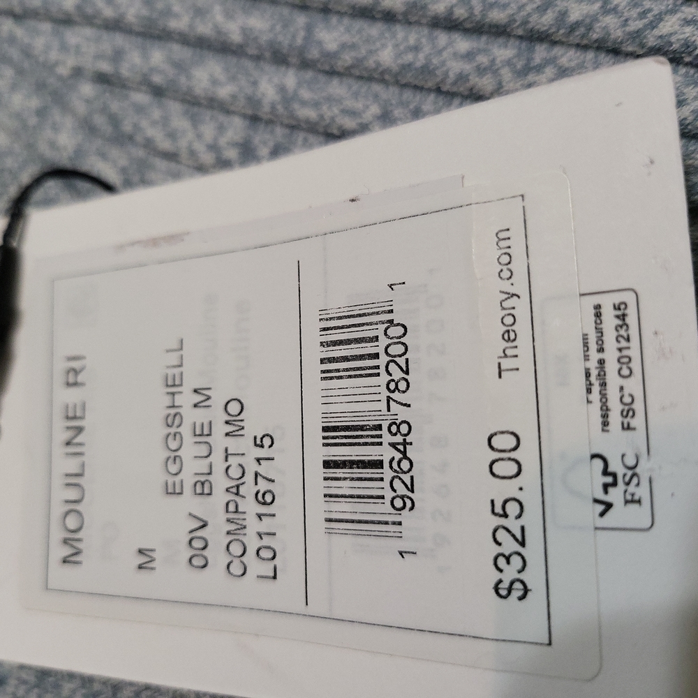 THEORY Cable Rib Structured Sweater - MSRP $325 - Picture 7 of 8